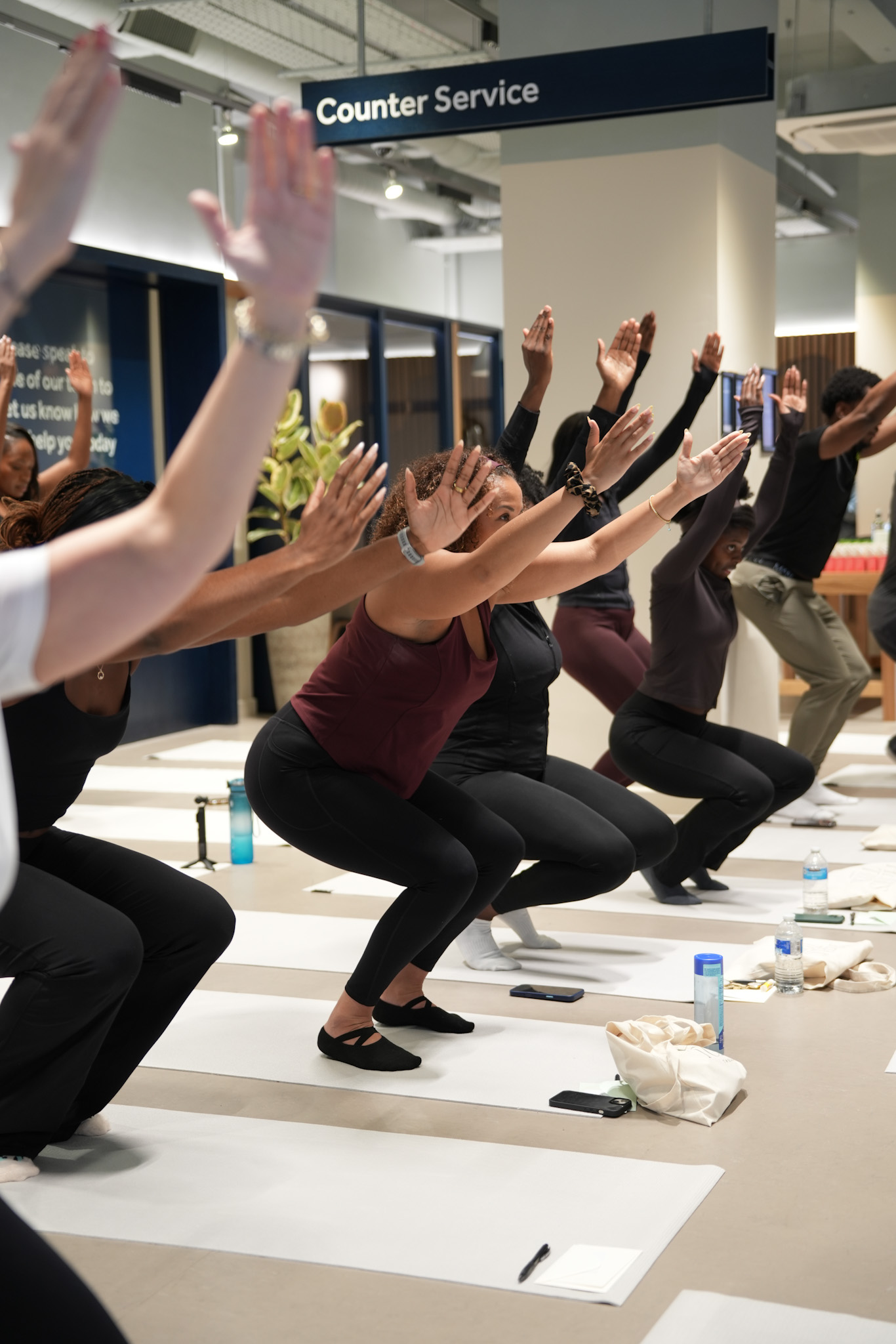 Come As You Are wellbeing event at Barclays Kensington - moment 6